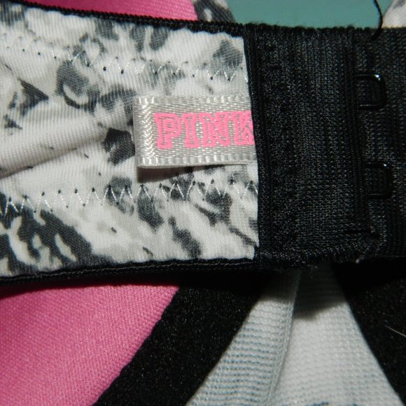 5/$25 PINK Victoria's Secret Snake Skin Padded Bra Size 32DD (HH-30) - Picture 3 of 5
